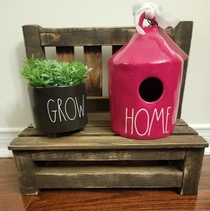Rae Dunn "Home" Birdhouse